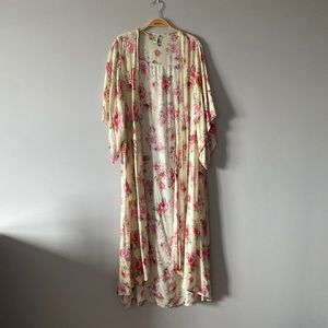 Rose Floral Kimono